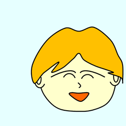 マノシゴさんの顔
