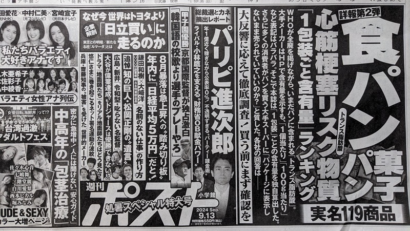 週刊ポスト 広告 政治