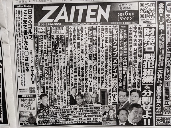 ZAITEN 広告 政治