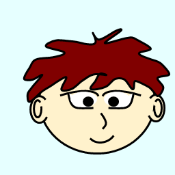 コーシ先輩の顔