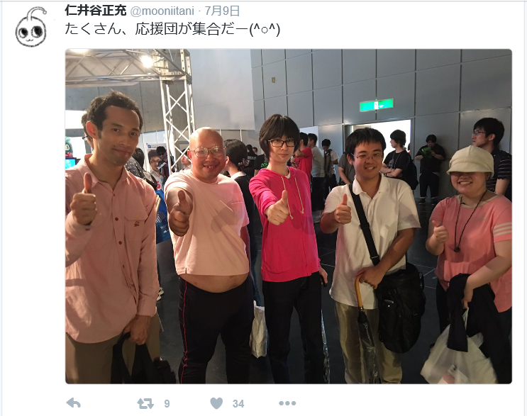 にょきにょき行列
