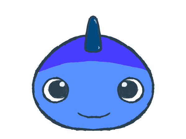 にょきにょき 青にょき