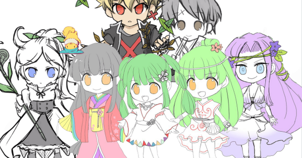 にょきにょき 羅臼の塔大作戦 キャラクター