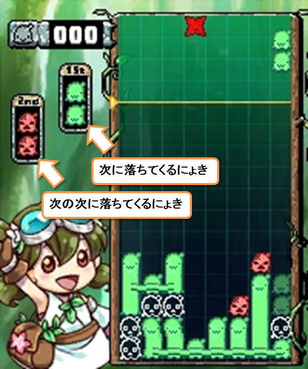 にょきの操作1