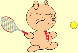 和田システムマスコット：テニス