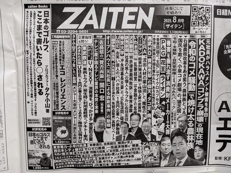 ZAITEN 広告 政治